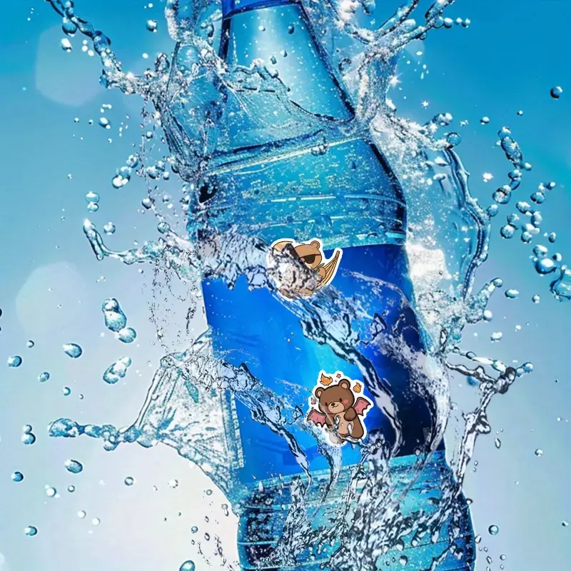 Cute Bear Doll Stickers β 5 Pcs - Image 4