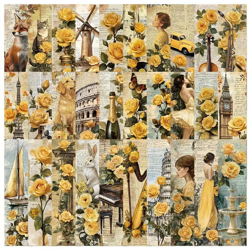 Golden Garden Bookmarks β 5 Pcs πΏβ¨ - Image 4