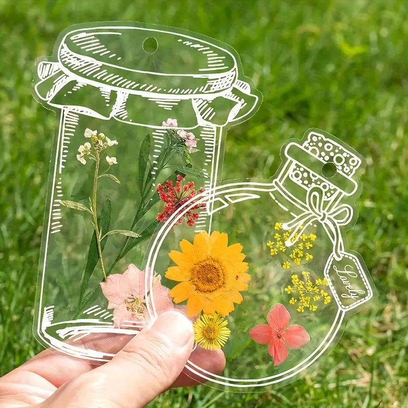 Transparent Bottle Stickers โ 5 Pcs - Image 3