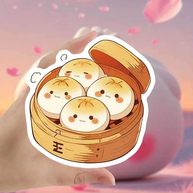 Chinese Bakery Stickers โ 5 Pcs ๐ฐ๐ฅฎ - Image 2