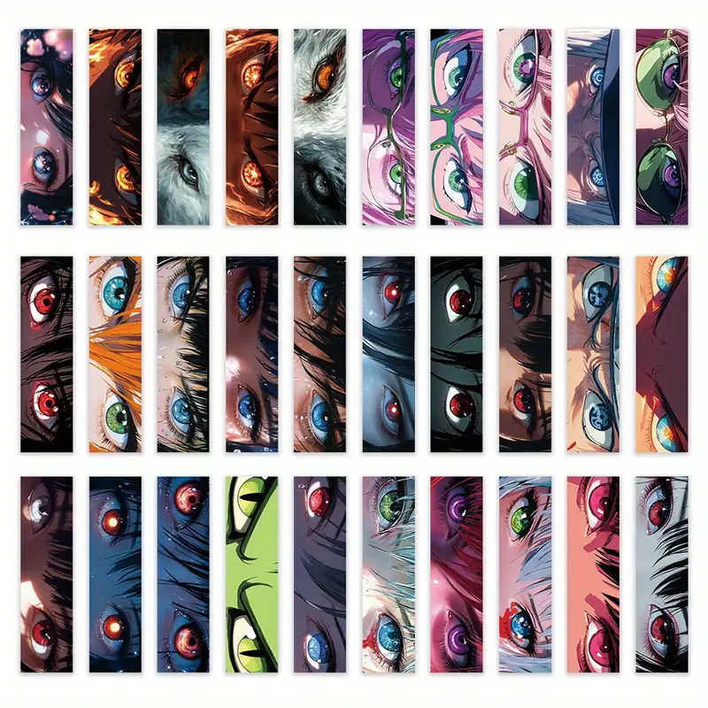 Anime Eye Bookmarks โ 5 Pcs ๐๏ธโจ - Image 2