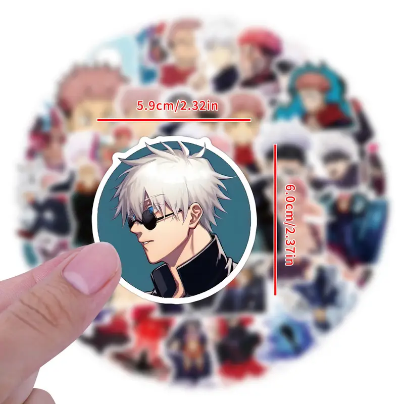 Jujutsu Kaisen Stickers β 5 Pcs - Image 6