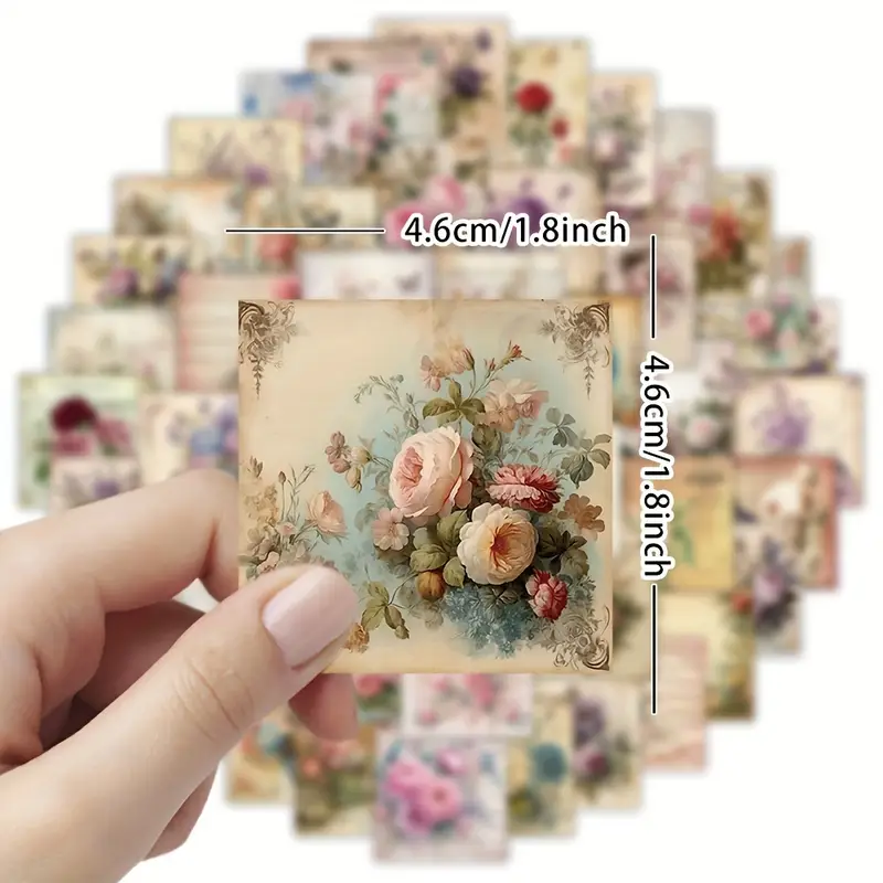 Waterproof Flower Stickers β 5 Pcs - Image 4