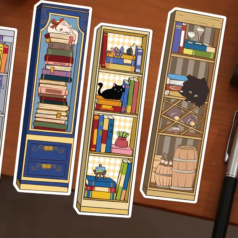 Cat Shaped Bookmarks β 5 pcs - Image 6
