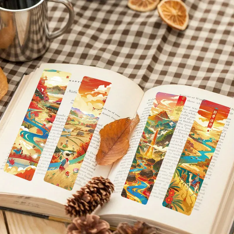 Nostalgic Series “My Treasure Hometown” Bookmarks – 5 Pcs 🏡📖 - Image 6