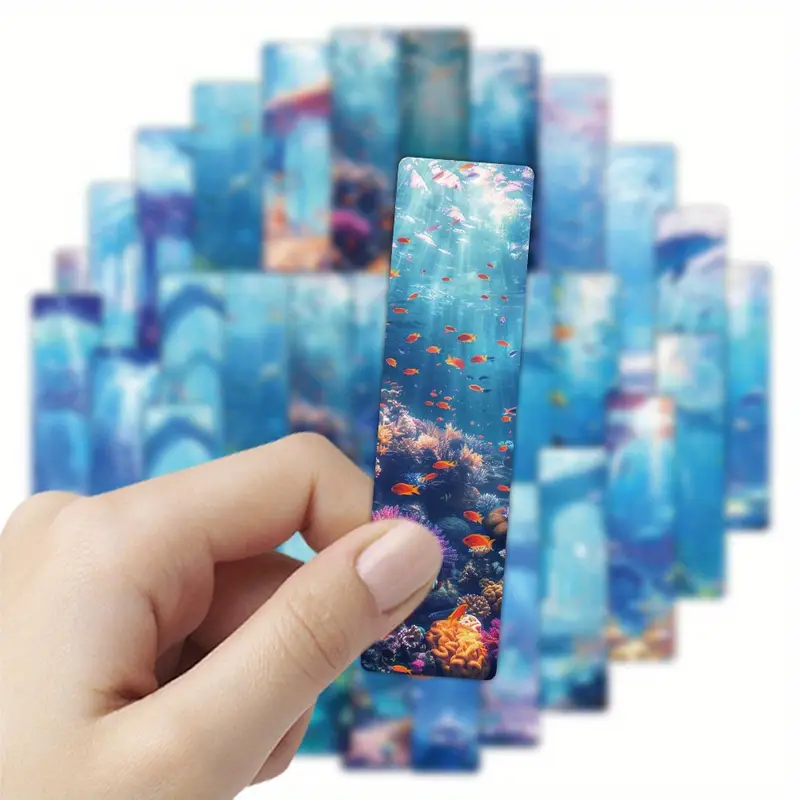 Dreamy Underwater World Bookmarks – 5 pcs - Image 5