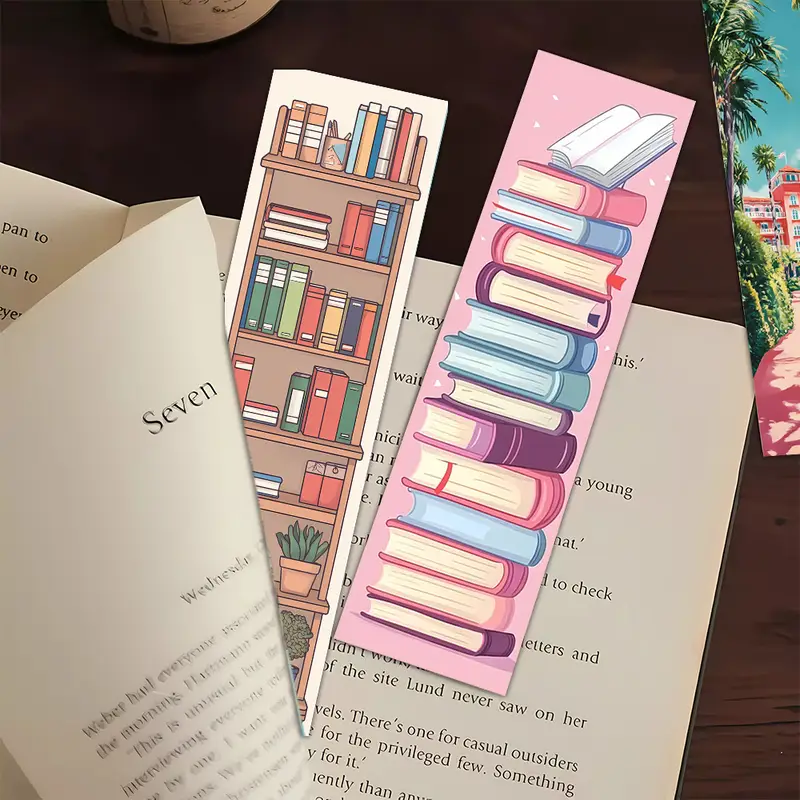 Book Design Bookmarks – 5 Pcs 📚✨ - Image 5