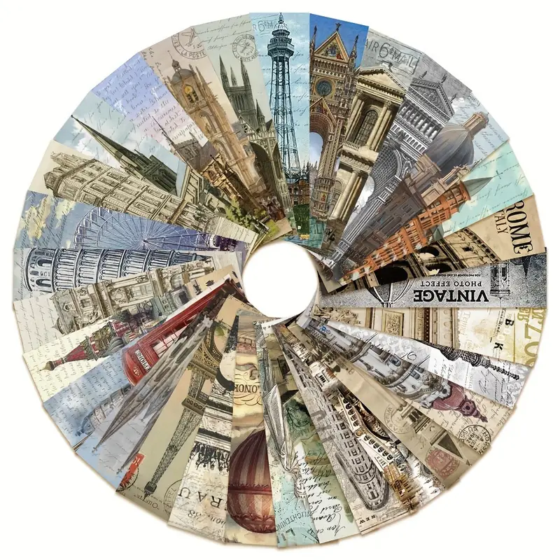Architecture Bookmarks β 5 pcs | Vintage Building Design Collection - Image 9