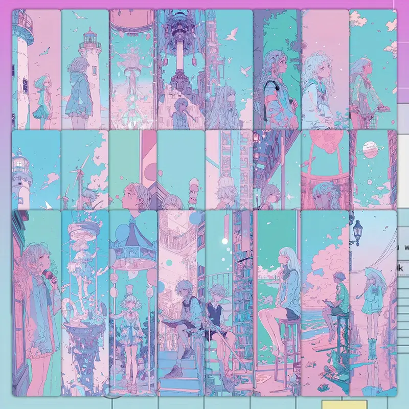 🎎 Japanese Girl Bookmarks – 5 pcs - Image 4