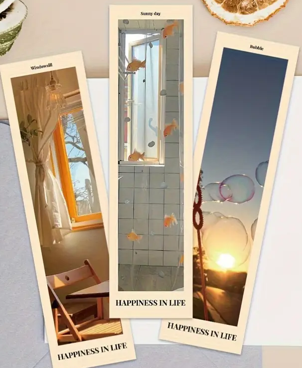 Pinterest Vibe Bookmarks โ 5 pcs - Image 2