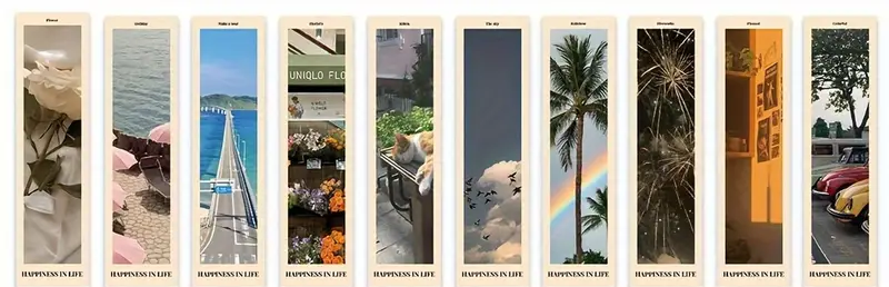 Pinterest Vibe Bookmarks โ 5 pcs - Image 3