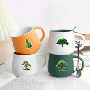 🌳 Tree Stickers – 5 pcs